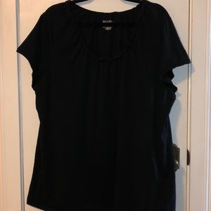 Merona size 3(XL) black short sleeved top